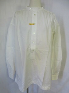 ９５９　イッセイミヤケ　MEN　白色　綿素材　長袖シャツ　ME21FJ173　３サイズ