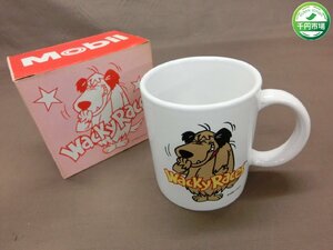 【NB-2929】当時物 希少 レトロ Mobil チキチキマシン猛レース ケンケン ミルクちゃん マグカップ WackyRaces 外箱付【千円市場】