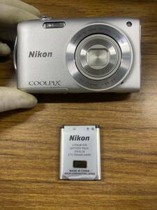 A3185)撮影可　ニコン デジタルカメラ Nikon COOLPIX S3300 中古品