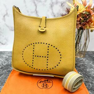 【極美品】 HERMES エルメス エブリン1 PM ショルダーバッグ　（シリアル有り）斜めがけ