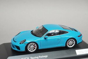 Spark スパーク 1/43 Porsche ポルシェ 911 (991) GT3 Touring Package 2017 マイアミ ブルー ディーラー特注 WAP0201630J