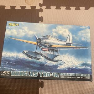 G.W.H WWII アメリカ海軍 TBD-1A デバステーター 水上機型 （1/48スケール L4812）未組立