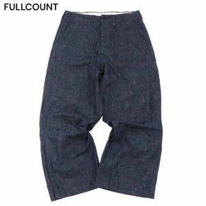 FULLCOUNT フルカウント 通年 インディゴ★ ルーズ ストレート デニム パンツ ジーンズ Sz.28　メンズ 日本製　I4B00299_2#R