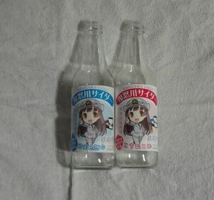 ◆東武鉄道◆鬼怒川サイダー　空瓶2本セット
