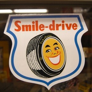 ヨコハマタイヤ Smile-drive ステッカー YOKOHAMA TIRE