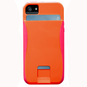 即決・送料無料)【ICカードが収納出来るケース】Case-Mate iPhone SE(第一世代,2016)/5s/5 POP! ID Case Tangerine Orange/Lipstick Pink