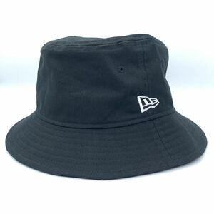 【新品/未使用品】 New Era ニューエラ バケットハット 黒 ブラック サイズM/L タグ付き