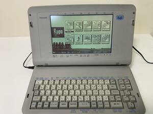 TOSHIBA 東芝 ワープロ RUPO JWR2 昭和レトロ ビンテージ ジャンク 中古 現状品 szlp