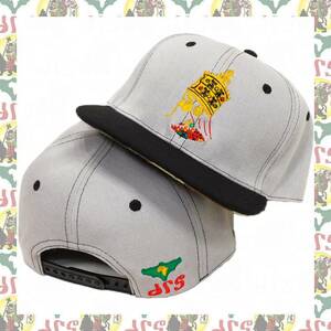 【drs】Selah / cap-b18 刺繍入り　スナップバック　キャップ　野球帽　レゲエ　ラスタ　ジャマイカ　エチオピア