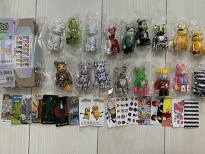 送料無料！　BE@RBRICK シリーズ42 ノーマル・裏　17体セット　メディコムトイ　ベアブリック　sorayama minions NBA 100%