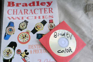 即決　ディズニー　● ミッキーマウス 　● Bradley Character Watches & Clocks　● CD PDF
