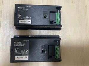 キーエンス　VT3-W4T カラー　タッチパネル　動作保証　金具付き　2台セット