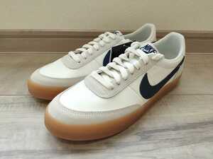 25.5cm 新品 NIKE × J.CREW KILLSHOT 2 LEATHER ナイキ × ジェイクルー キルショット 2 レザー 白×紺 ネイビー JCREW J CREW Jクルー