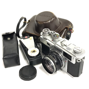 1円 Nikon S3 NIKKOR-H 1:2 5cm レンジファインダー フィルムカメラ 光学機器