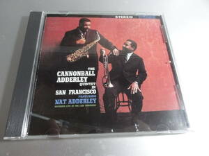 THE CANNONBALL ADDERLEY QUINTET　 ザ・　キャノンボール・アダレイ　クインテット　 IN SAN FRNCISCO +1　国内盤