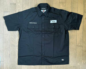 ◆新品 2021年SS GOD SELECTION XXX / Dickies ショートスリーブ ワークシャツ BK-M SEQUEL FRAGMENT