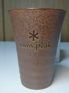 SNOWPEAK スノーピーク 陶器カップ ノベルティ