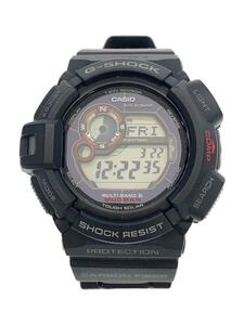 CASIO◆ソーラー腕時計・G-SHOCK/デジタル/BLK