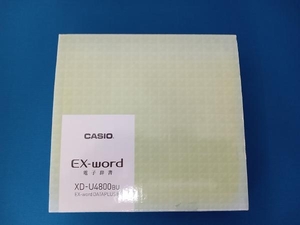 CASIO XD-U4800BU XD-U4800BU [エクスワード 高校生モデル ブルー] 電子辞書