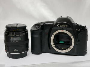 #1645 CANON EOS-1 Compact-macro ef 50mm F2.5 キャノン 一眼レフフィルムカメラ