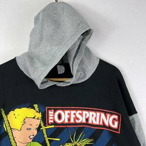 ビンテージ 90s【THE OFFSPRING】XL 激レア オフスプリング パーカー スペイン製 古着 ロックT グランジ コジック KOZIK green day nofx