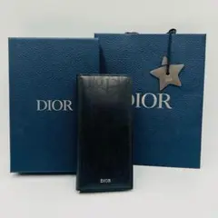 美品 ChristianDior ディオール オブリーク カーフレザー 長財布