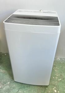■ 動作品 Haier ハイアール 全自動洗濯機 JW-C55D 5.5kg 2021年製 高濃度洗浄 しわケア脱水 風乾燥 ホワイト 
