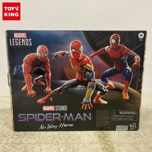 1円〜 ハズブロ マーベル レジェンド シリーズ スパイダーマン ノー・ウェイ・ホーム 3パック