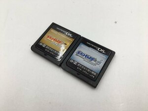 ♪▲【Nintendo】DSゲームソフト ポケットモンスター ハートゴールド/ソウルシルバー 2点セット まとめ売り 0429 16