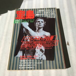 P10◎ 宝島　1984年12月発行　特集/パンクロック白書　坂本龍一/細野晴臣/高橋幸宏/遠藤みちろう/景山民夫　230305