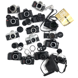 Nikon F80/FE/F70/D70/Nikkorex F 等 含む ニコン フィルムカメラ レンズ 等 まとめ セット