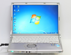 Panasonic Let’s note CF-S9JYF1DC/Core i5-520M/4GBメモリ/HDD250GB/DVDマルチ/Windows7 Professional 64ビット #0919