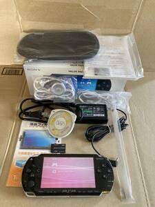 SONY PSP Value Pack PSP-1000 Ver. 1.5 箱・付属品・Version 2.0 アップグレード UMD・Memory Stick Pro Duo 1GB付き