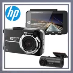 hp✨ドライブレコーダー　ドラレコ前後　microSD付 GPS 駐車監視　新品