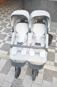 AK◎美品!!AirBuggy エアバギー COCO DOUBLE EX ココダブルEX FROM BIRTH フロムバース