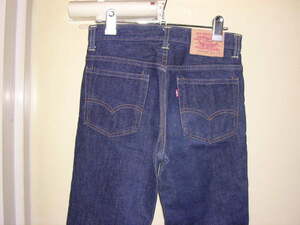 美品 99年 USA製 バレンシア工場 LEVIS 517-0217 BigE ブーツカット デニム パンツ 29/32 濃紺 vintage old 90s 復刻 リーバイス 555 501