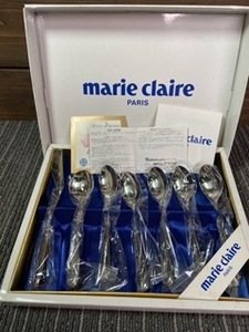 ☆スプーンセット　カトラリー　モーニングセット７pc marie claire PARIS 未使用品☆