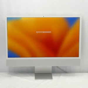 Apple iMac 24インチ M1 2021 Apple M1/16GB/SSD256GB/Mac OS Ventura/シルバー【同梱不可】