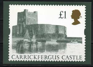 《e-330》イギリス / ロイヤルメール製　高額切手《城》絵葉書（ＰＨＱ）