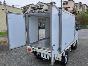 ☆大阪☆東洋ブラザー製　保冷庫　倉庫　トレーラー　軽配送車　キャリィトラック　DA16T　 鍵　金具あり　引き取り限定