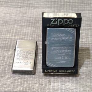 【ジッポ】 Zippo サイン付 2個セット President 大統領 1996年製 BOB GALEY 1986年製品 MADE IN USA 箱付 説明書 ダイアゴナルライン レア