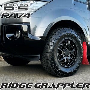 245/70R16 リフテッド RAV4 アドベンチャー デリカD5 16インチ タイヤ ホイール セット 4本 ニットー リッヂグラップラー BlackMamba BM00