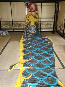 はなだの古布：：巨大な鯉幟７，６メートル