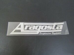 アラゴスタ　Aragosta　ステッカー　(シルバー)