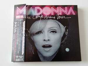 【DVD+CD】Madonna / The Confessions Tour 帯付デジパック2枚組 WPZR30218/9 QUEEN OF POP,06年ツアー収録,138分映像+ライヴCD,字幕付き