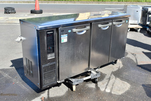 Q024N 星崎 ホシザキ 台下 冷凍冷蔵庫 RFT-150PTE1 コールドテーブル形 業務用 厨房機器 幅150奥45高80cm 