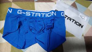 ◆G-STATIONボクサーブリーフ 1枚 サイズM ブルー系 新品◆