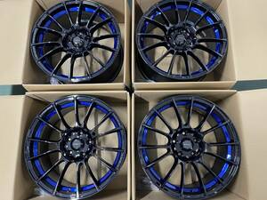 新品 WEDS ウェッズスポーツ SA72R 18x7.5+35 5/114.3 BLC2 IS NX RX アルファード ハリアー GRヤリス クラウン マークX 4本セット 在庫有