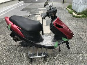 １円スタート 部品取り車　V125G CF46A 職権打刻区役所の公印を押した廃車証明書あり 台車は付きませんのでご注意ください