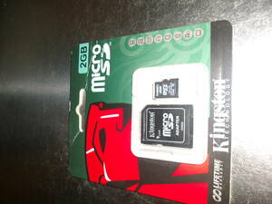 Kingston　2GB　マイクロSDカード